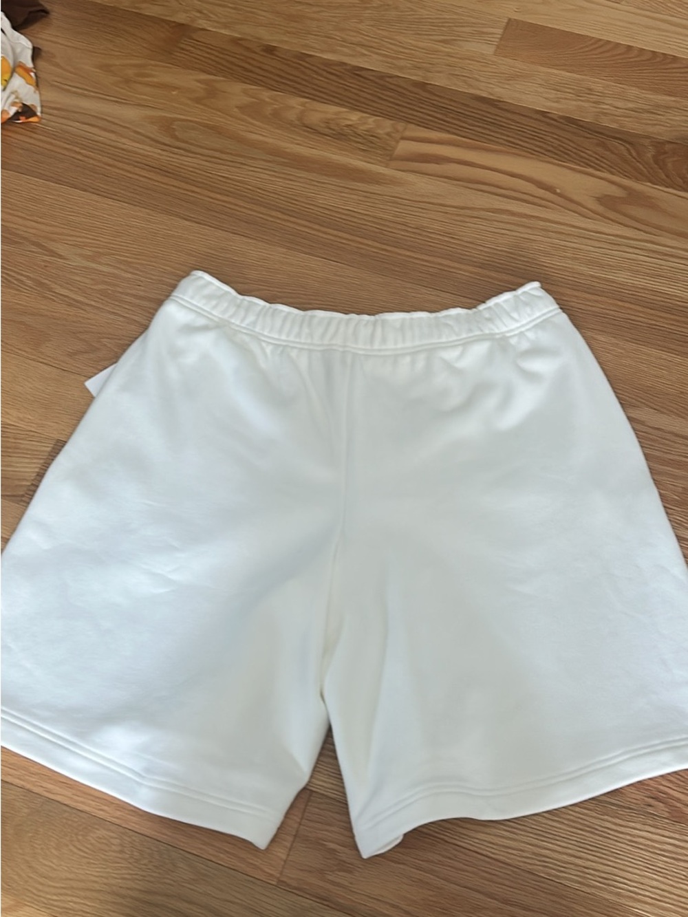 Athleta Men's White Athletic Drawstring Shorts - Clean White - Picture 5 of 5